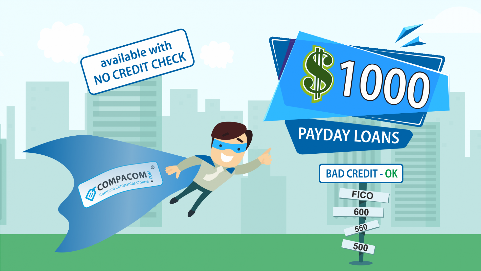 $1,000 Payday Loans for Bad Credit