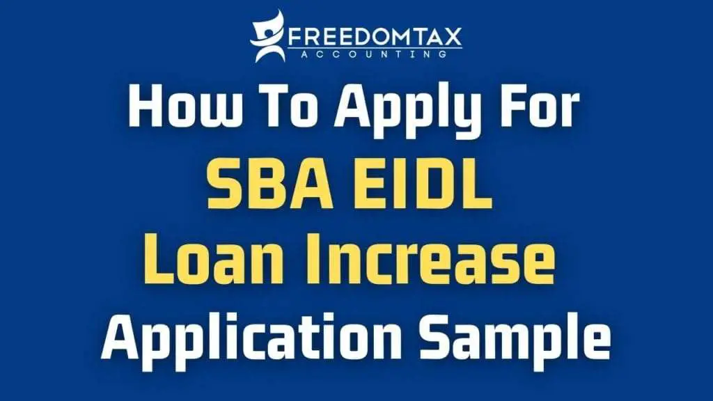 Apply for SBA EIDL Loan Increase Up to $500K