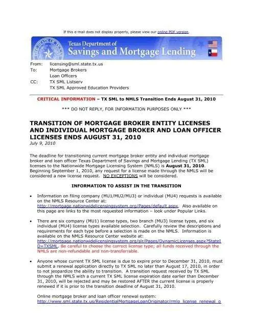 Are Mortgage Brokers Licensed By State