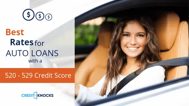 Best New &  Used Rates With A 520 Auto Loan Credit Score (2020)
