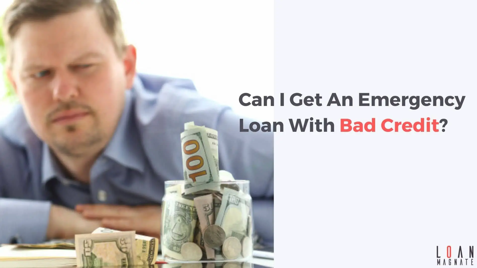 Can I Get an Emergency Loan with Bad Credit?