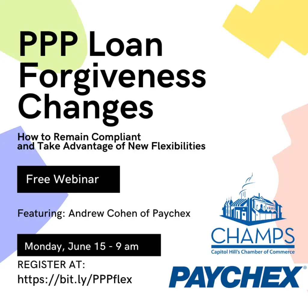 CHAMPS PPP Loan Forgiveness Changes