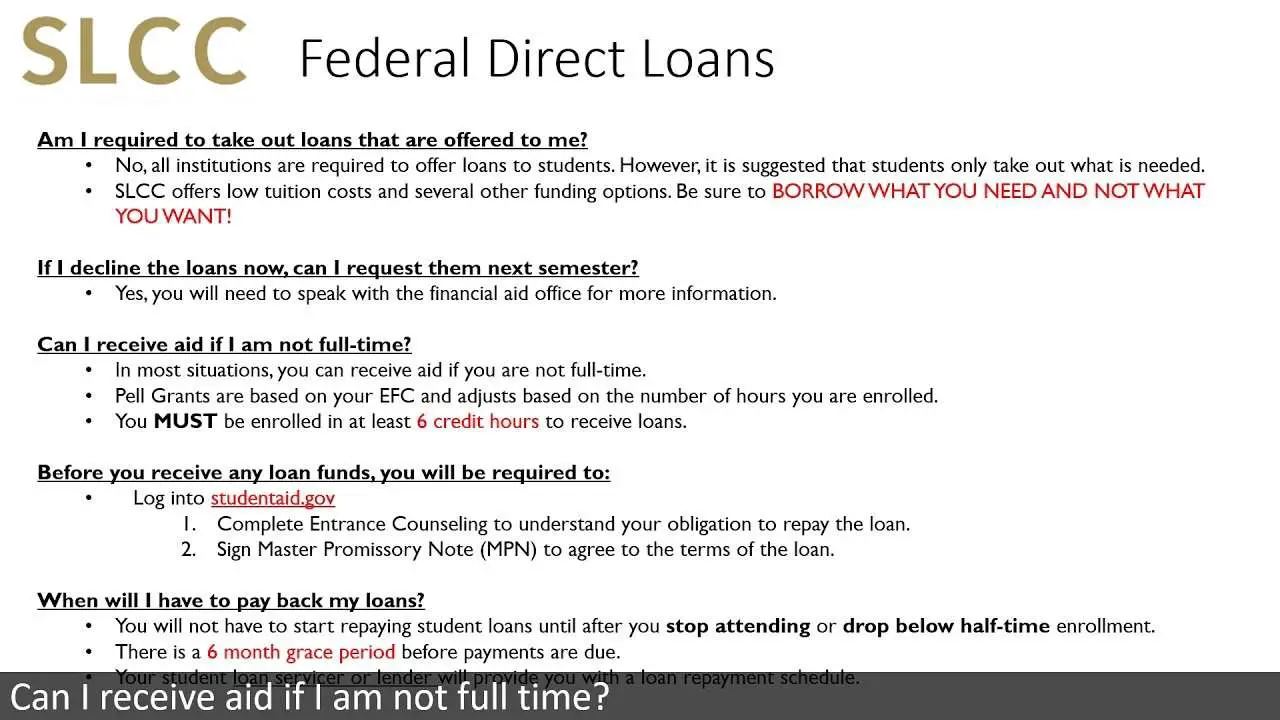 Direct Loans