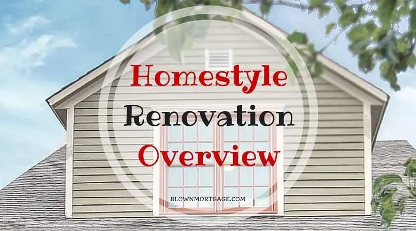 Fannie Mae Homestyle Renovation Overview