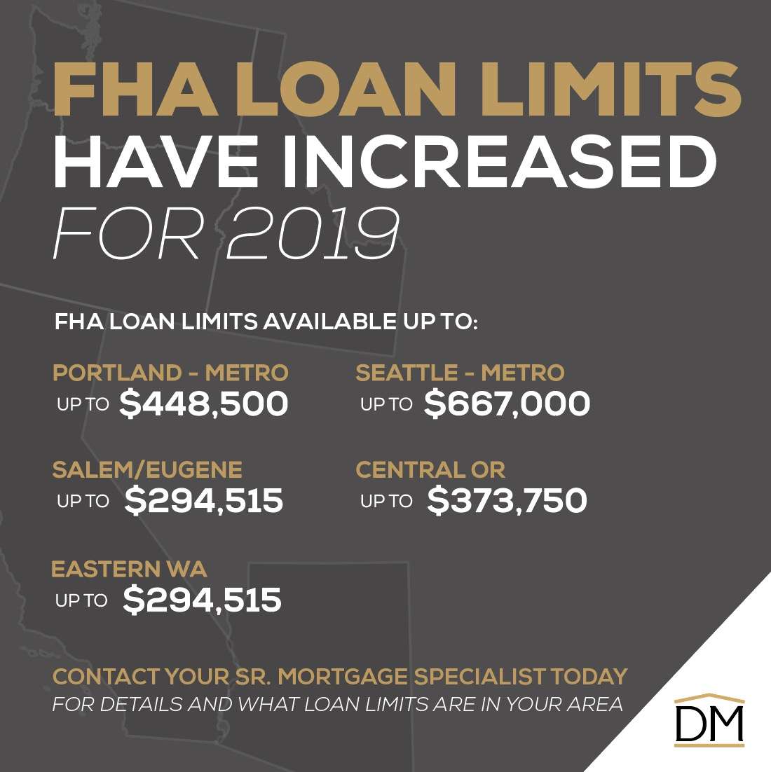 FHA Loan Limits To Increase In Most Of U.S. In 2019  Directors Mortgage