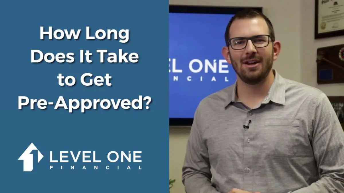 How long does it take to get Pre Approved for a home loan?