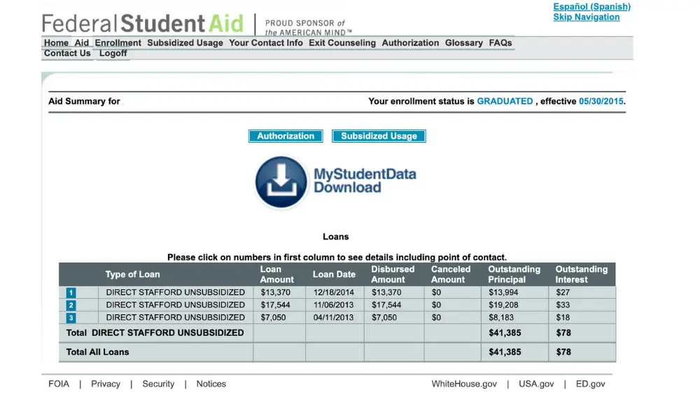 How the National Student Loan Database works