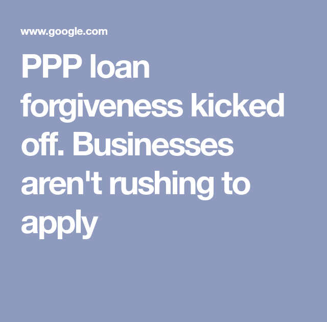 How To Apply For Ppp Loan For Small Business