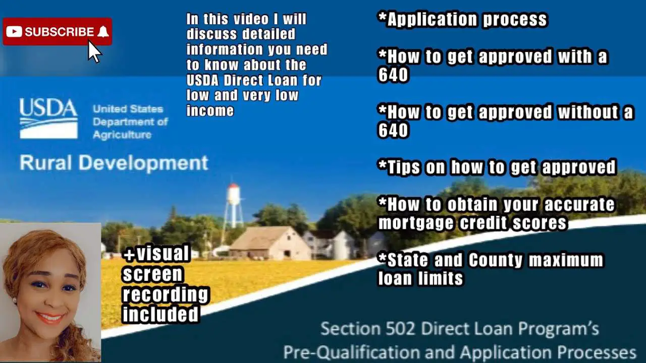 How to Apply &  Get Approved for The USDA Direct Home Loan For Low ...