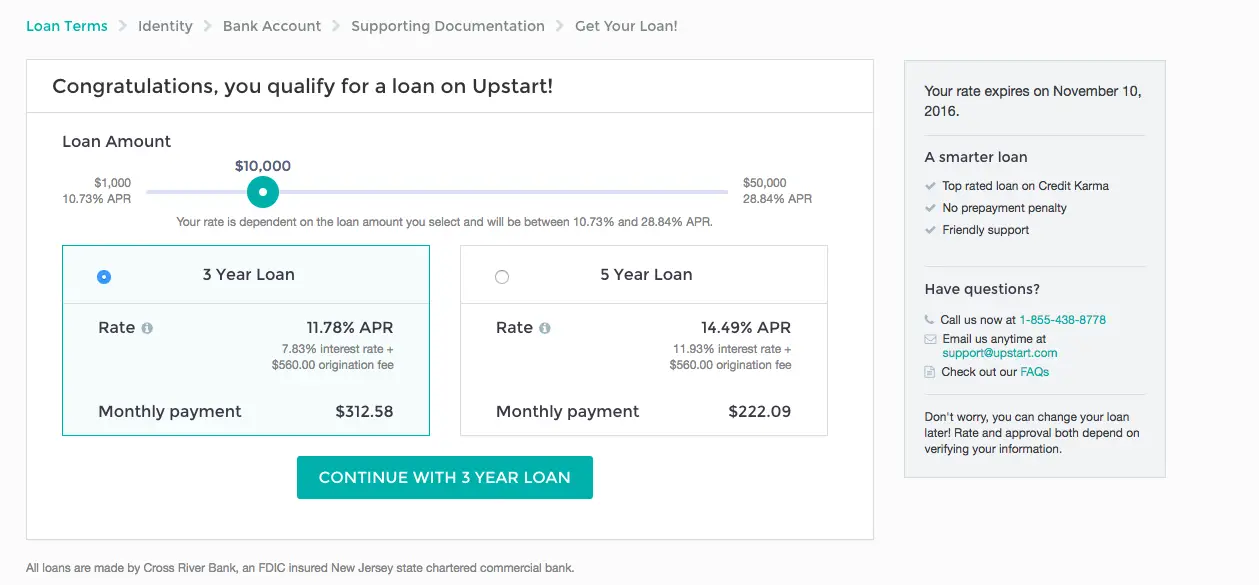 How to Apply + Work with Upstart Personal Loans
