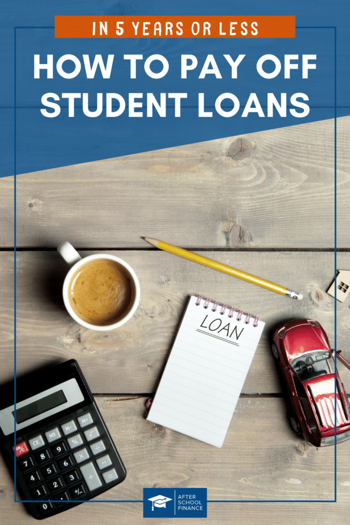 How to Pay Off Student Loans in 5 Years or Less