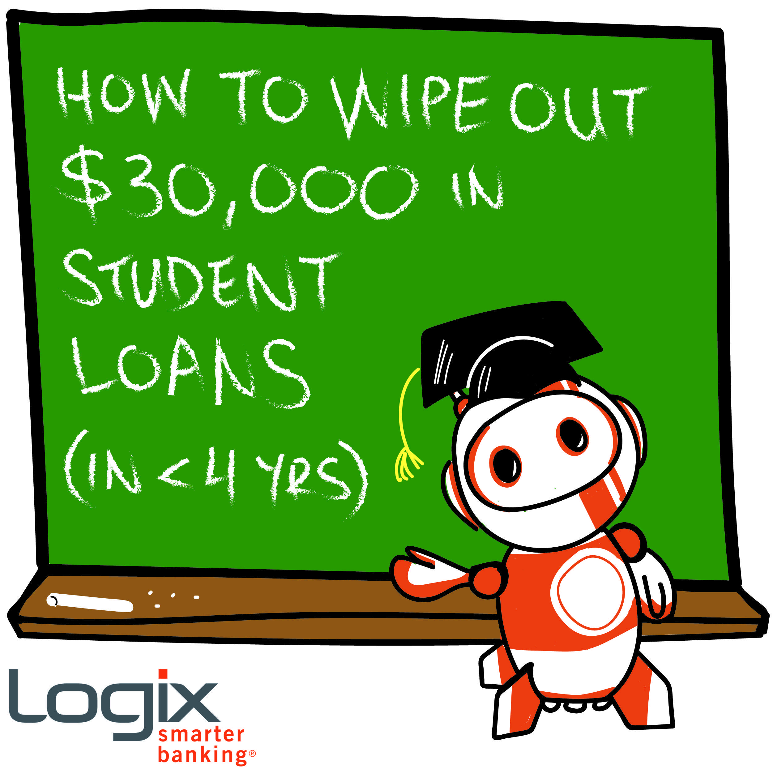 How to Wipe Out $30k in Student Loans in