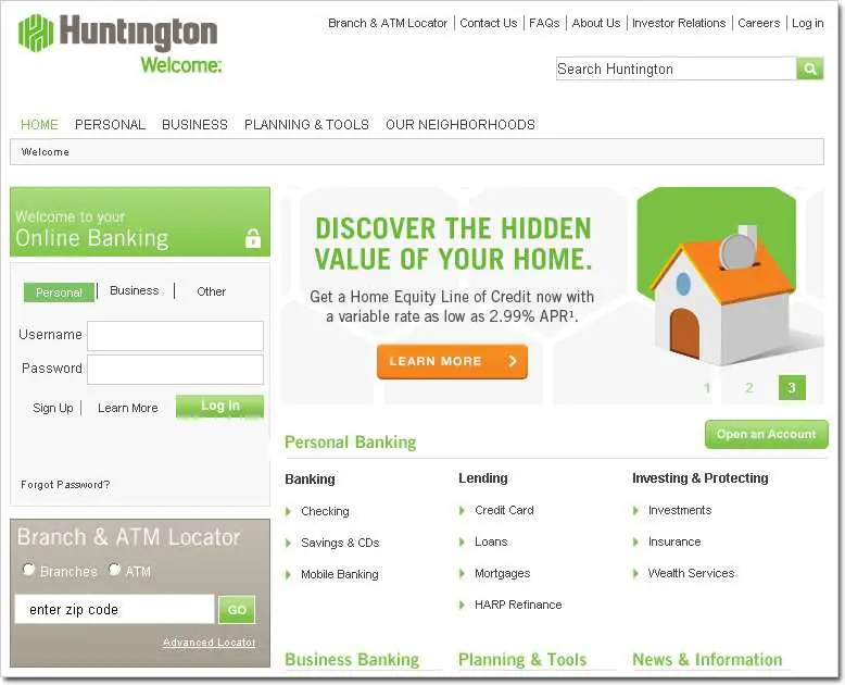 Huntington Online Banking: Confirm That You Are Using Your ...