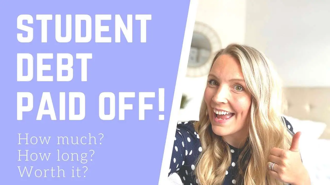 I PAID OFF MY STUDENT DEBT! How much was my loan? How long ...