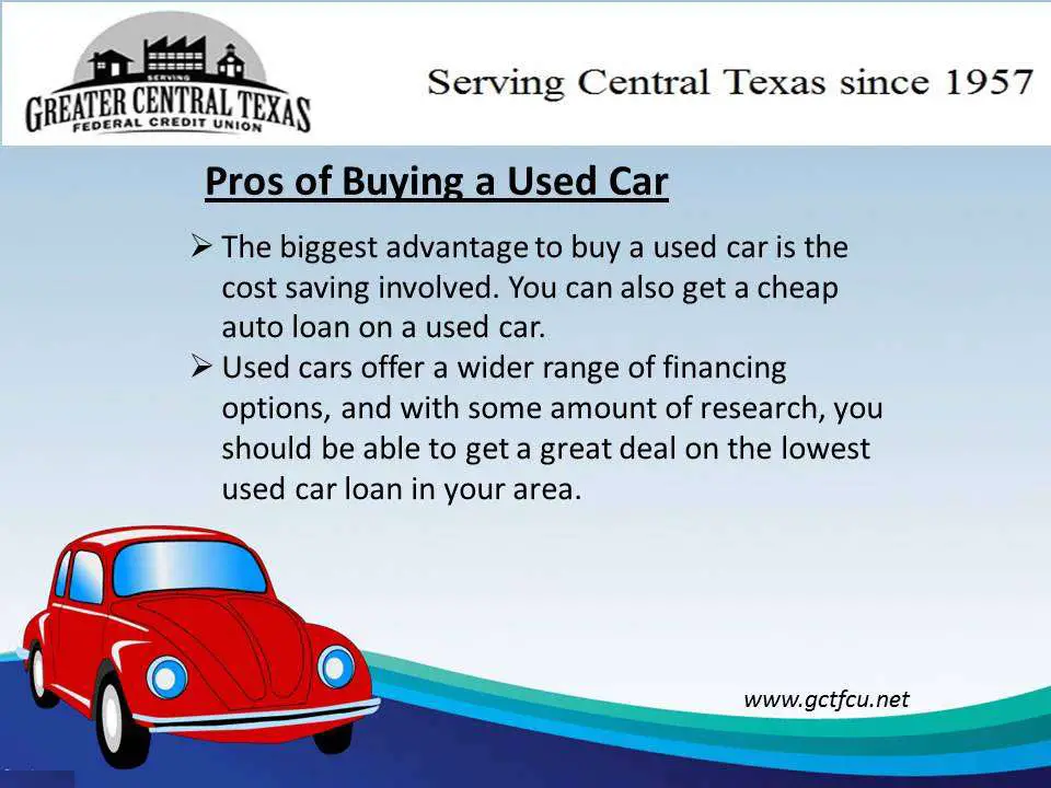 Lowest Used Car Loan