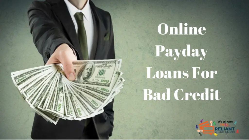 Online Payday Loans For Bad Credit