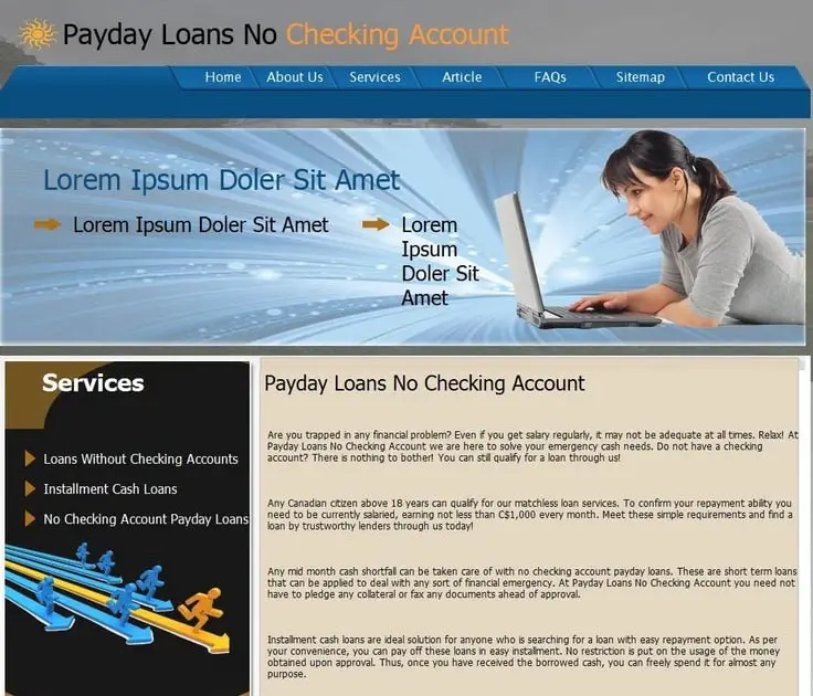 Payday loans no checking account is the right place for money ...