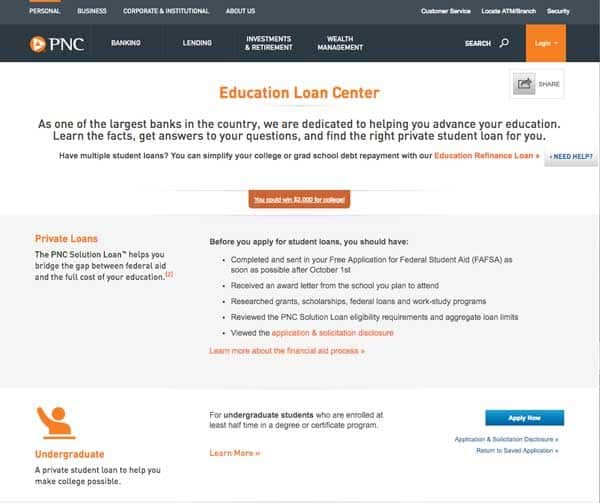 PNC Bank loans: Personal, student, auto and more