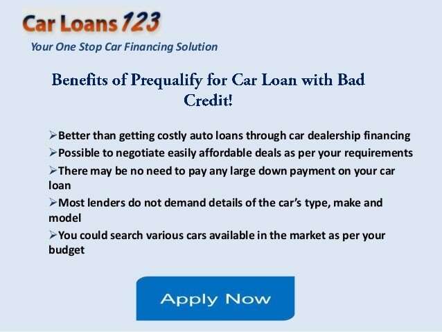 Pre Qualify for Auto Loan, Know How Much Can You Qualify ...