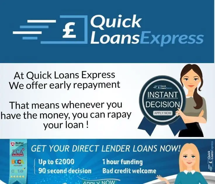 Quick Loans Express Direct Lenders for Bad Credit: Quick Loans Express ...