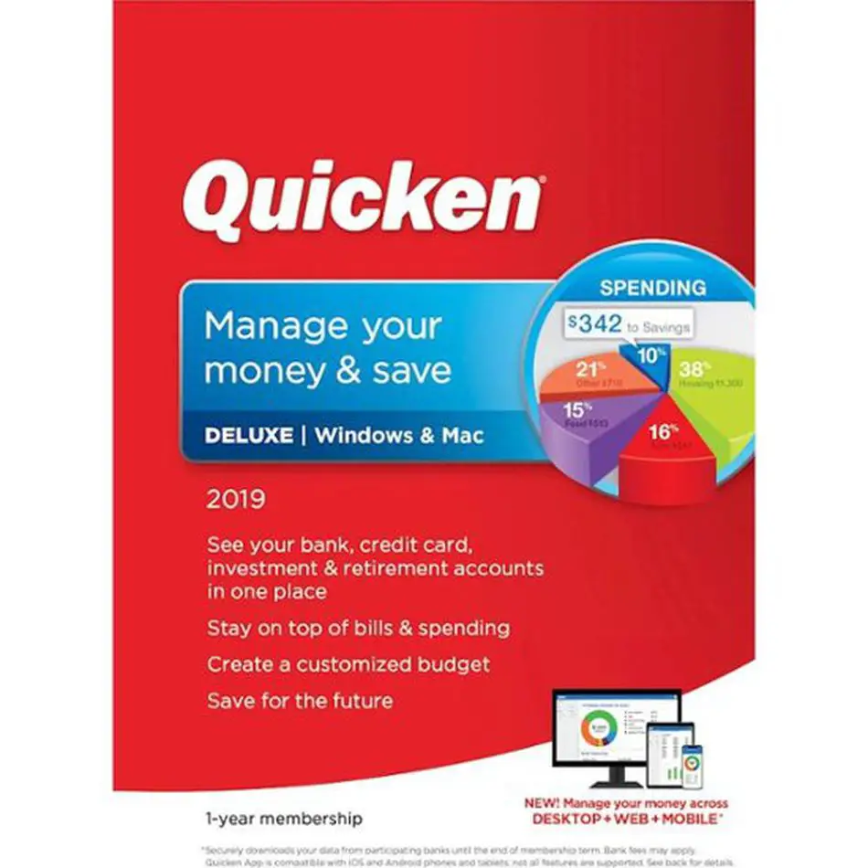 Quicken Deluxe on sale for 50% off at Best Buy