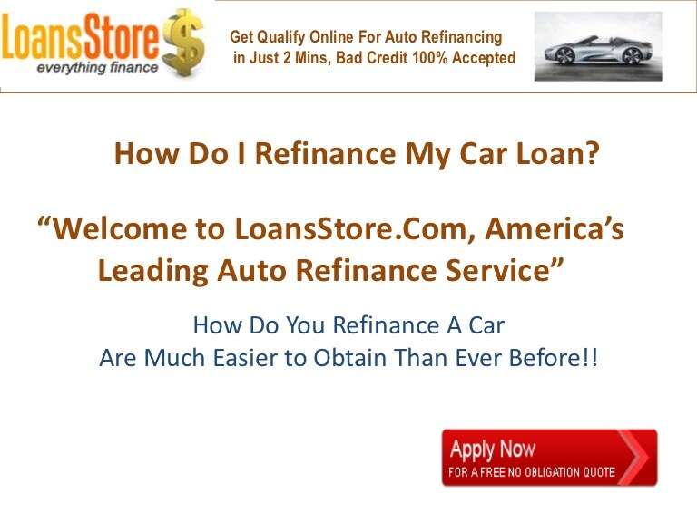 Refinance My Car With Poor Credit