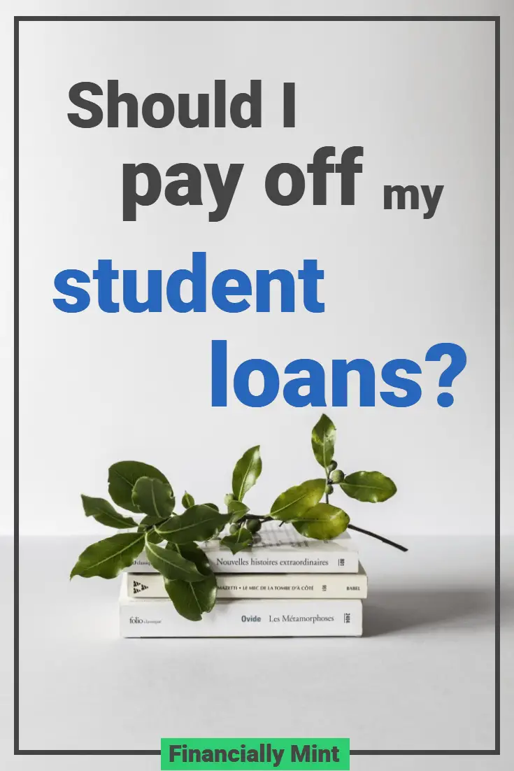 Should I Pay Off my Student Loans?
