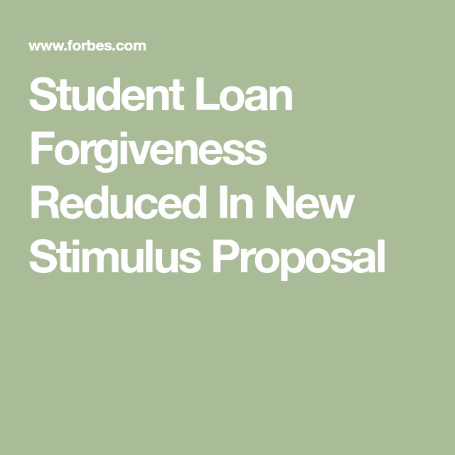 Stimulus Update Student Loan Relief