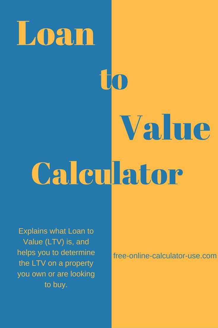 This free online Loan to Value Calculator will calculate ...