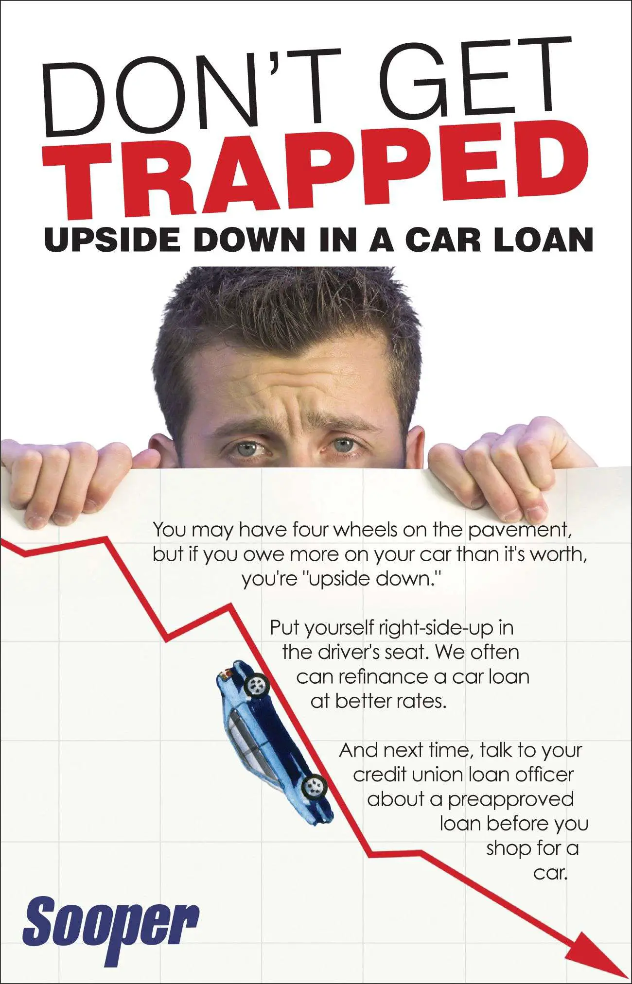 Trapped in an upside down car loan? Refinance that loan with Sooper ...