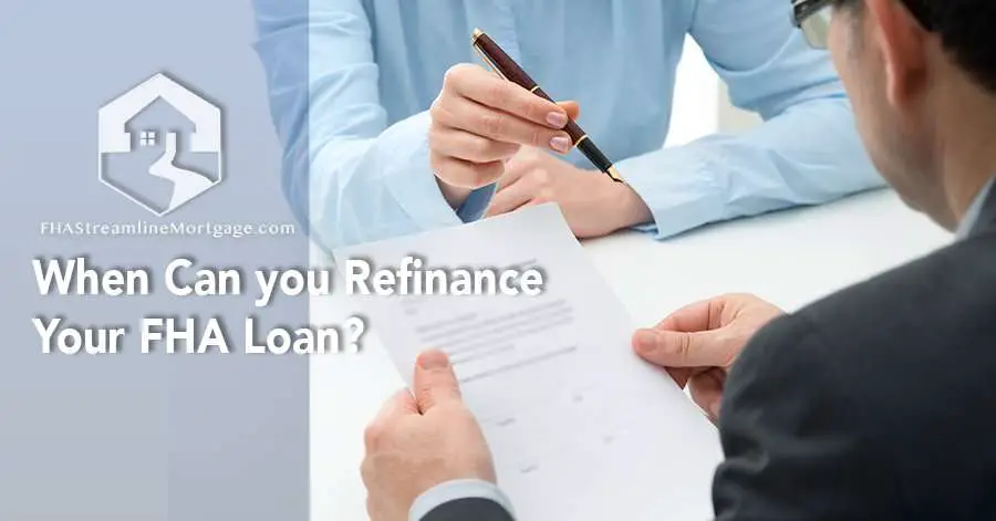 When Can you Refinance Your FHA Loan ...